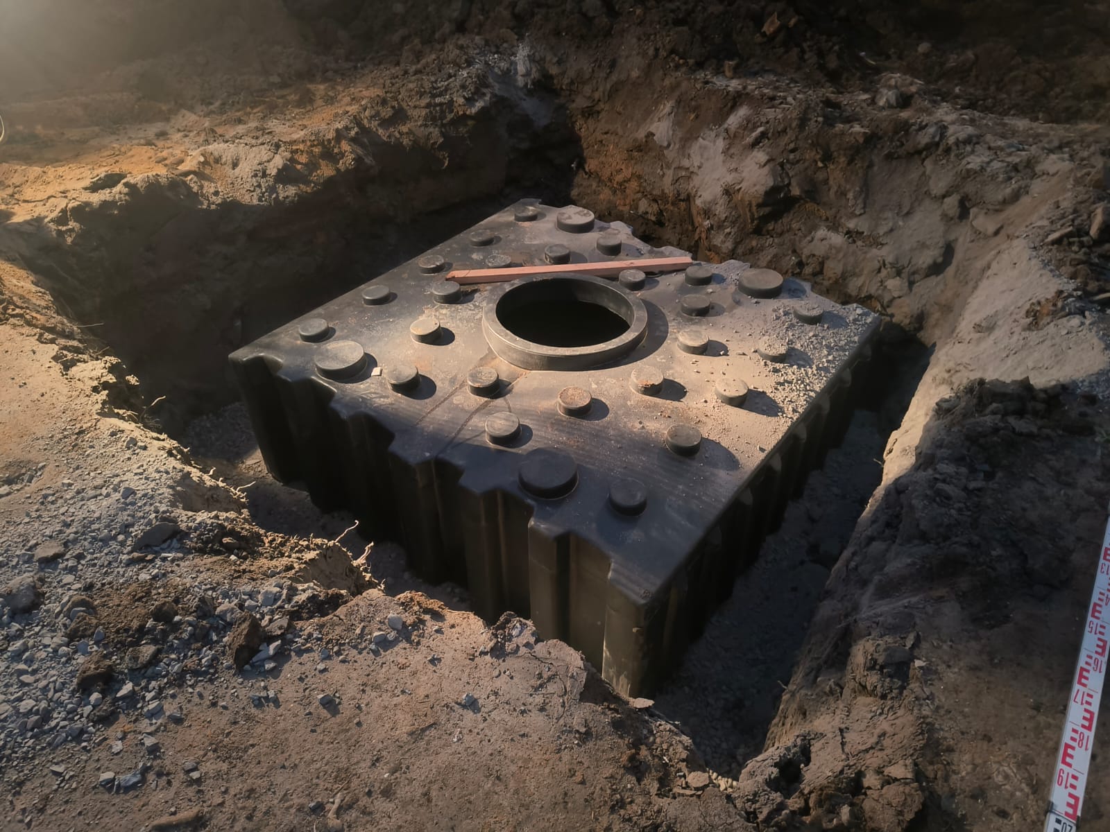 Foto dešťová kanalizace