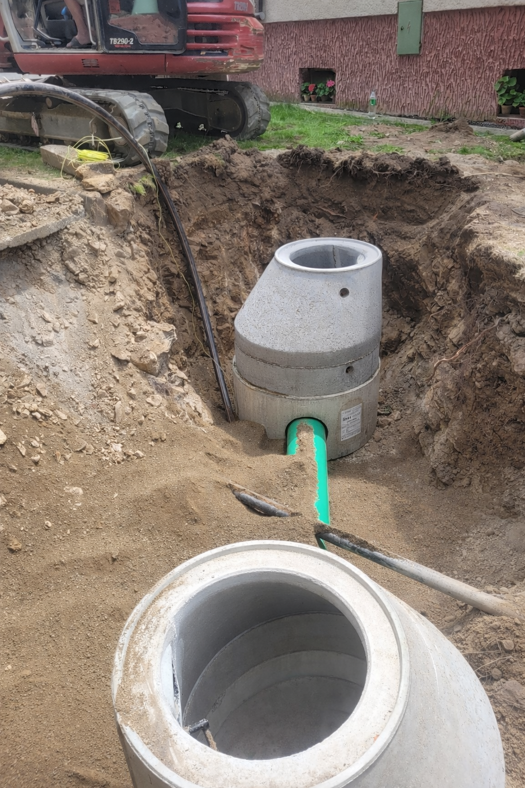 Foto dešťová kanalizace