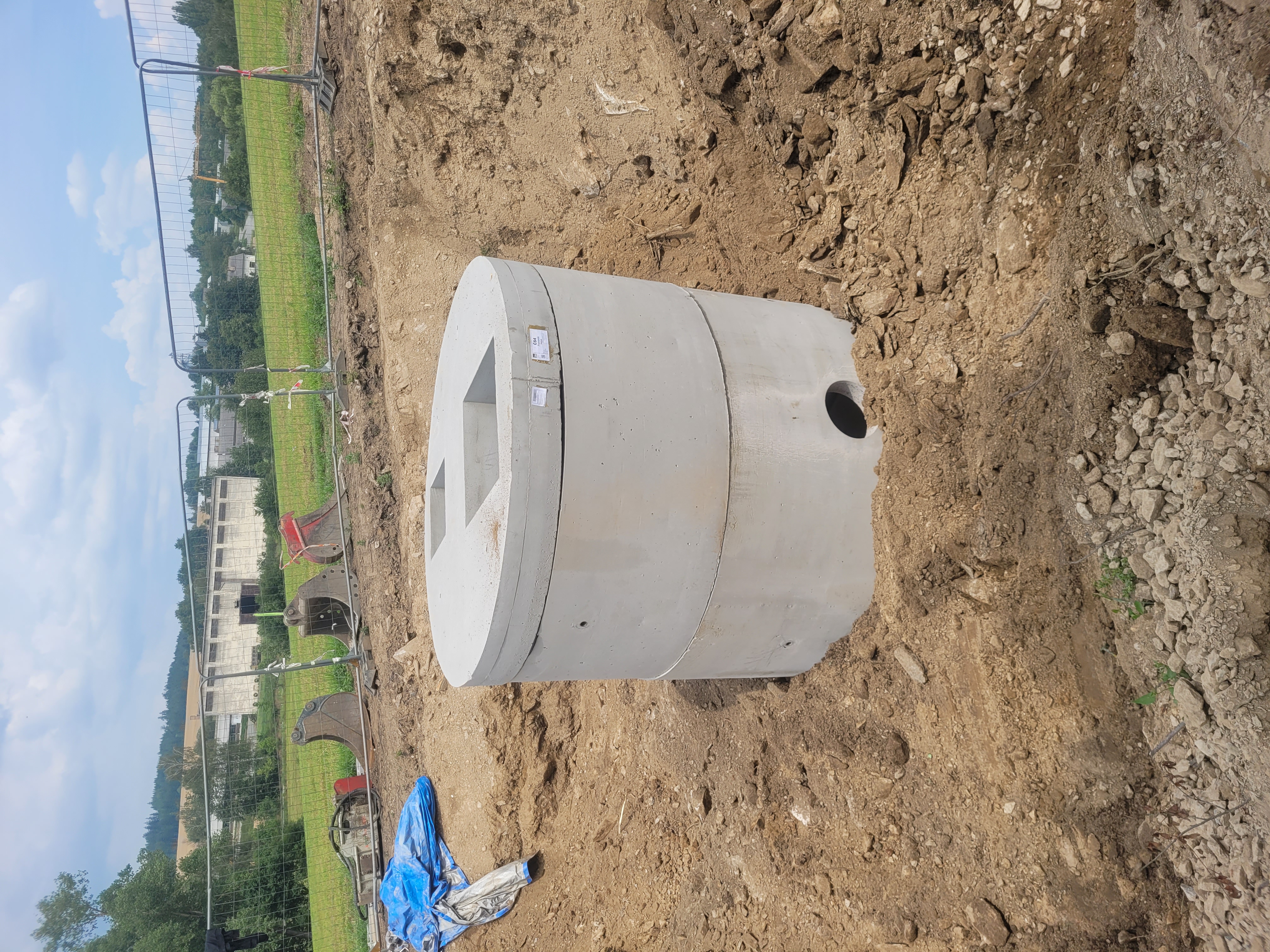 Foto dešťová kanalizace