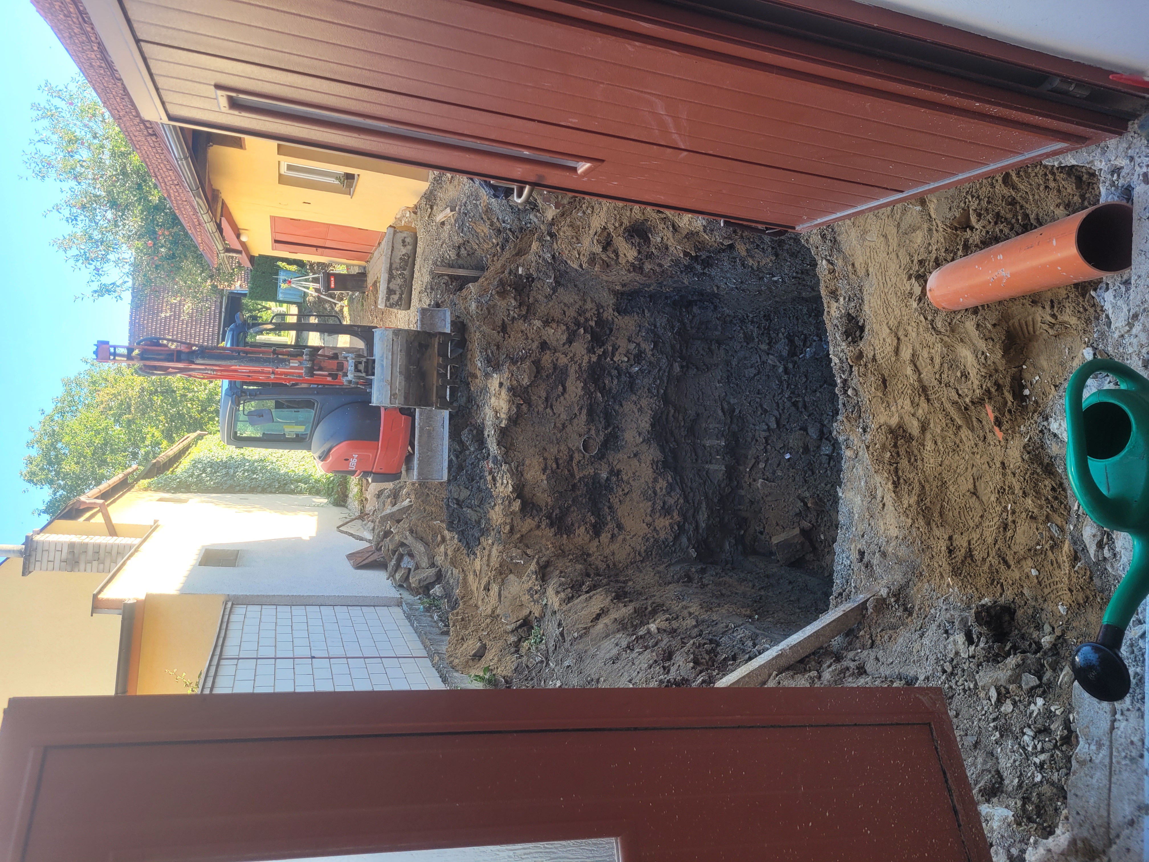 Foto kanalizační přípojka