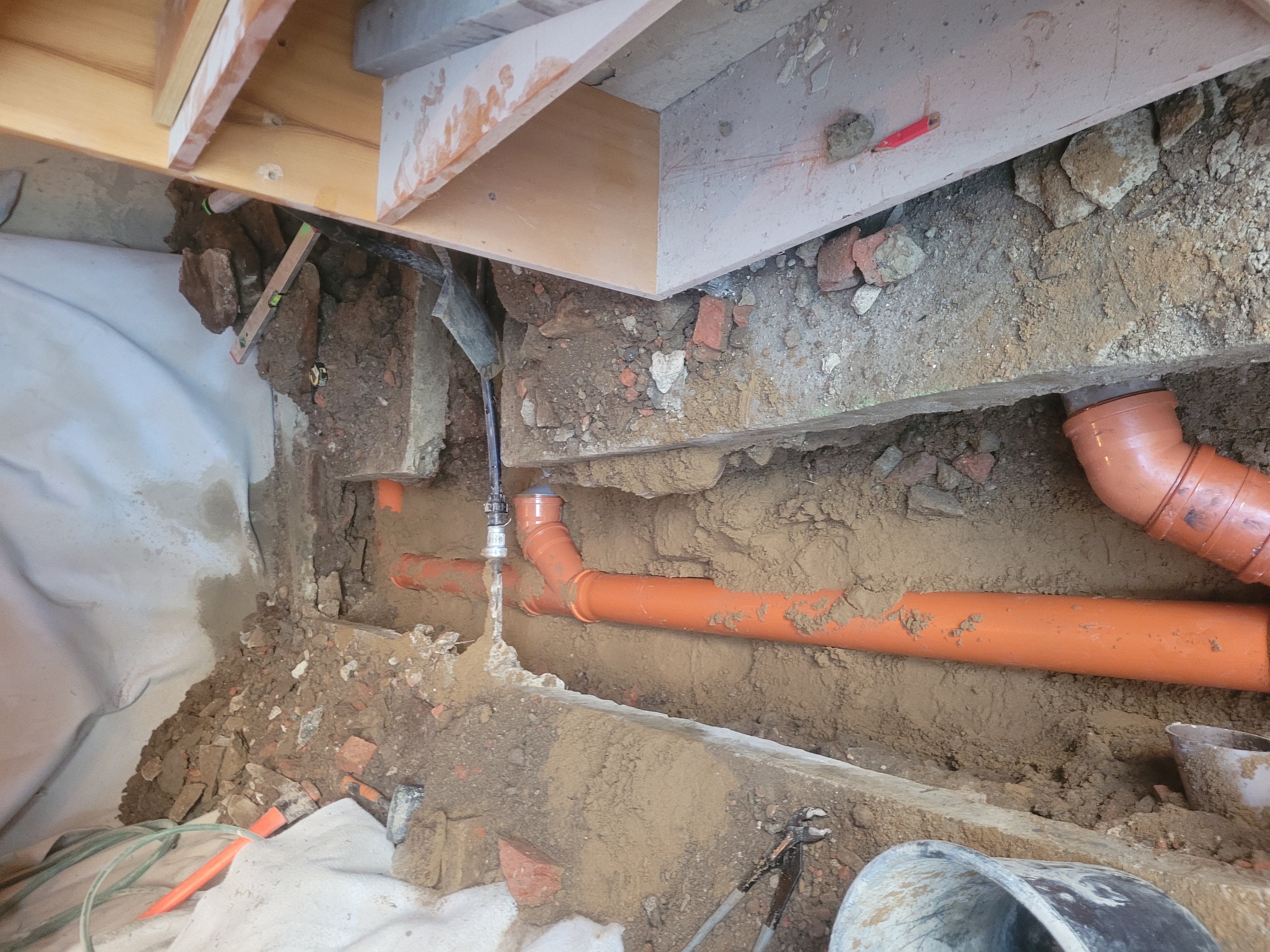 Foto kanalizační přípojka