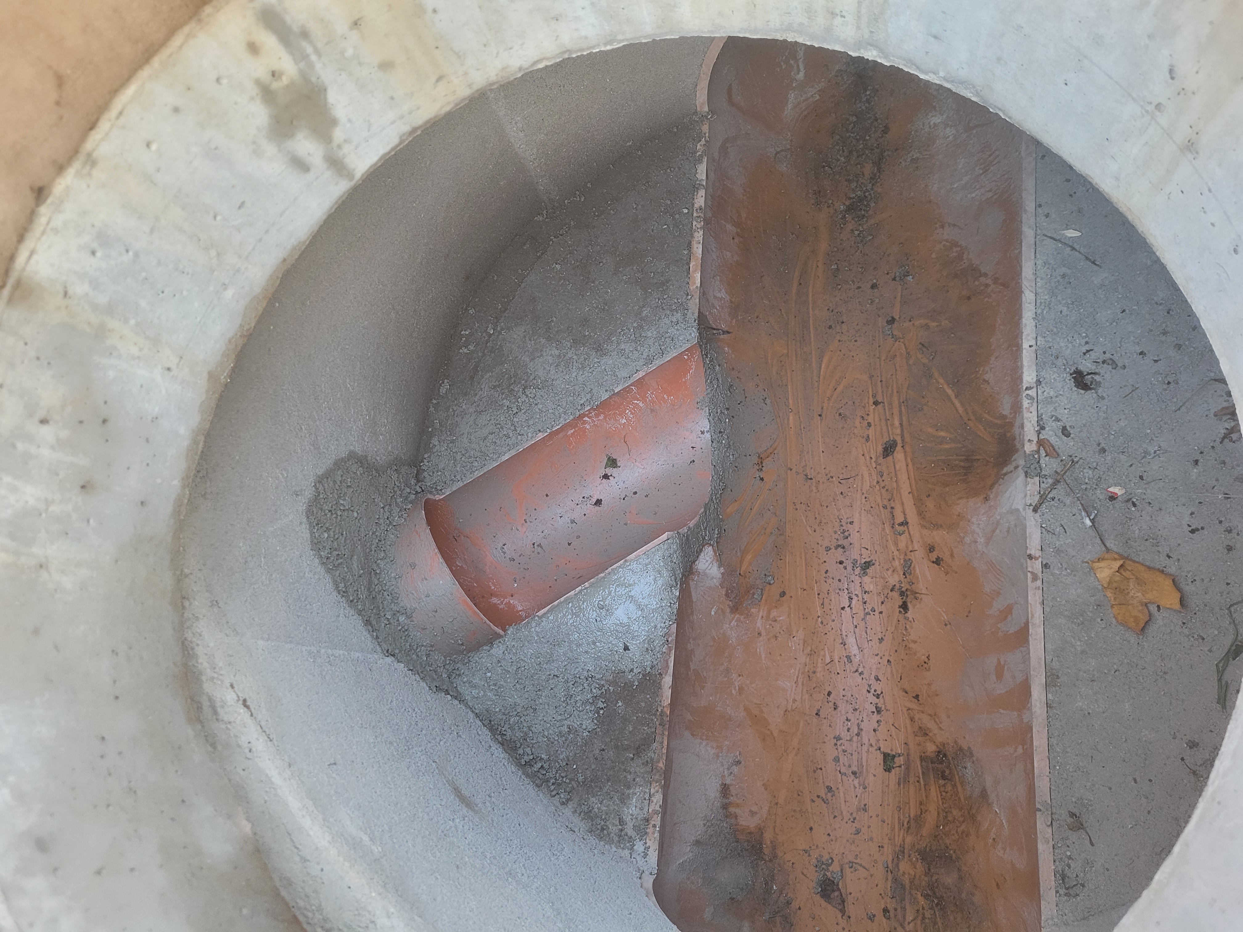 Foto kanalizační přípojka